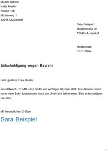 entschuldigung-wegen-bayram-fuer-die-schule