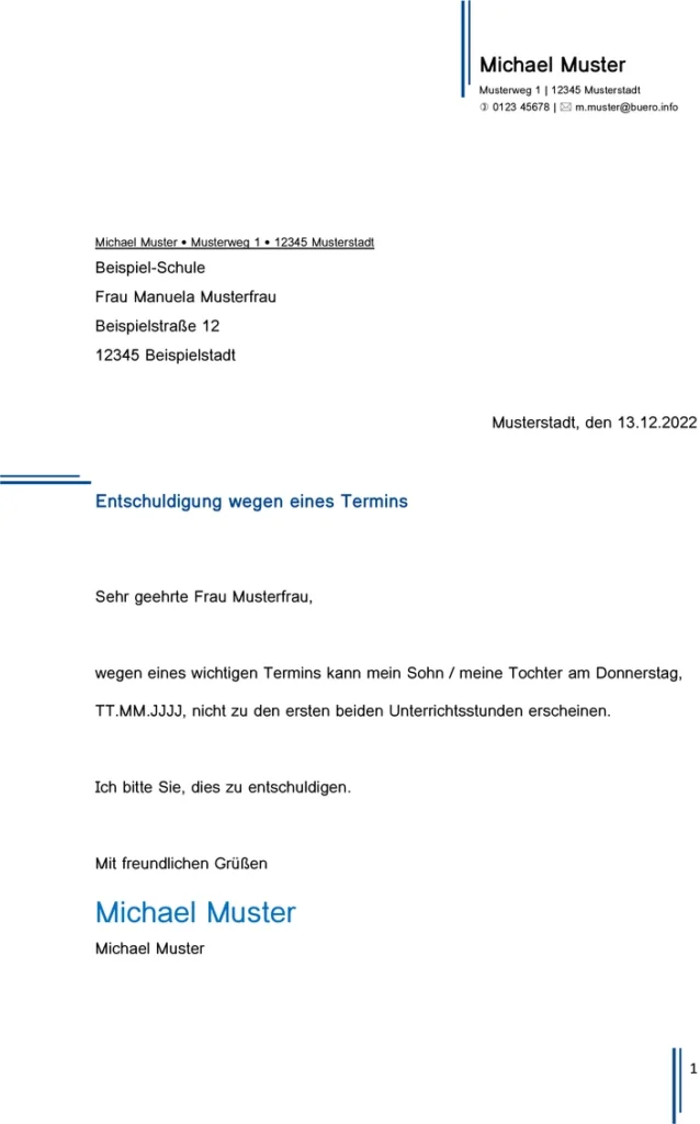 entschuldigung-wegen-eines-termins-vorlage