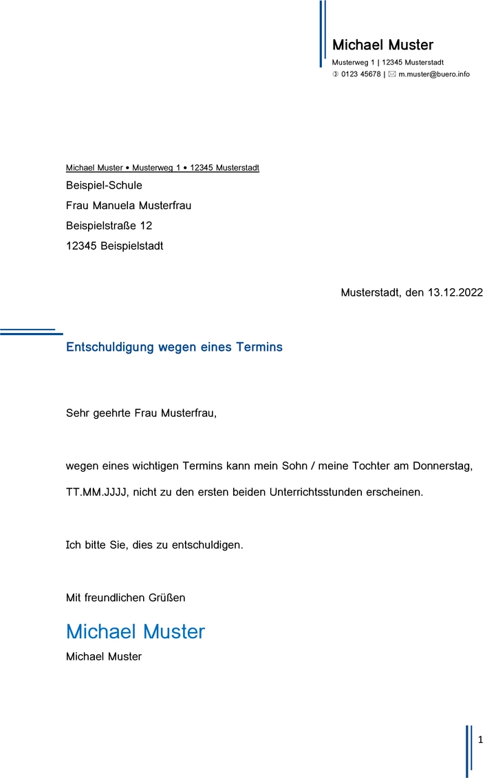entschuldigung-wegen-eines-termins-vorlage