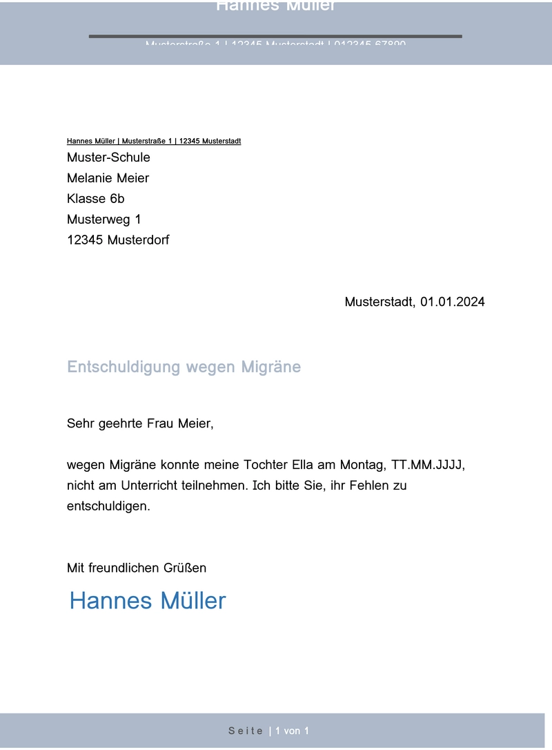 entschuldigung-wegen-migraene-fuer-die-schule
