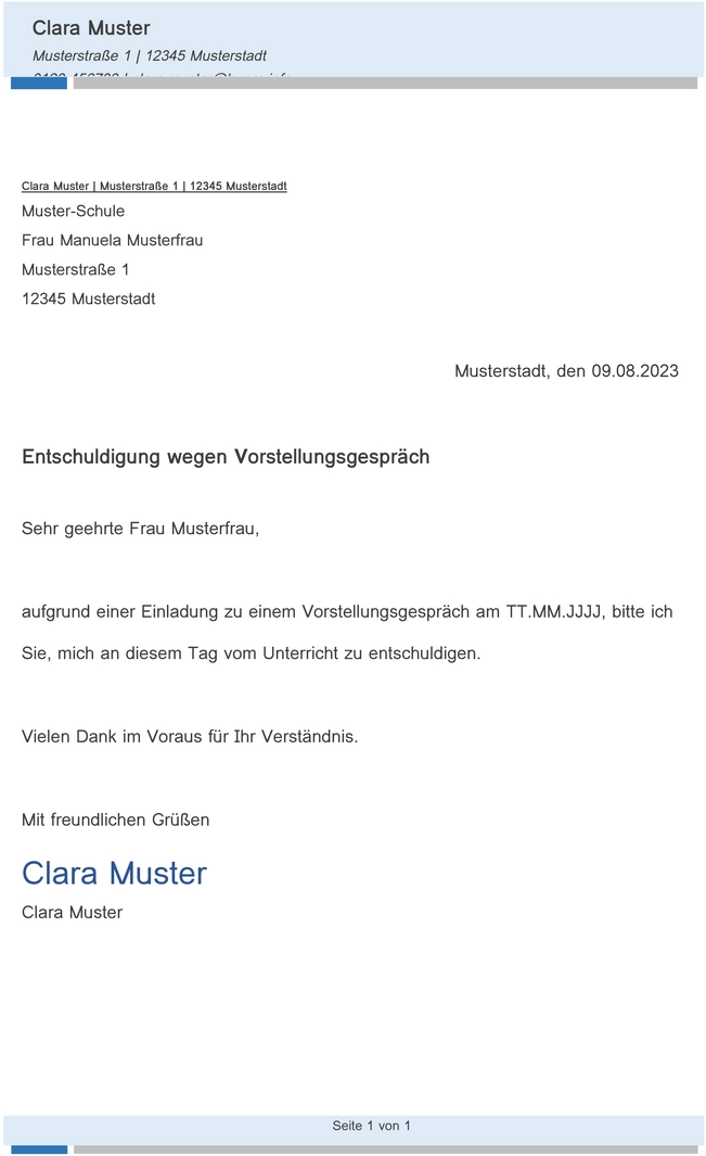 entschuldigung-wegen-vorstellungsgespraech-vorlage