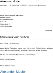 entschuldigungsschreiben-fuer-fahrstunde-vorlage
