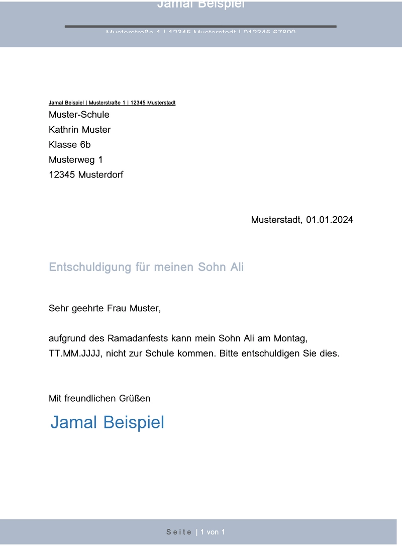 entschuldigungsschreiben-fuer-schule-bei-ramadan