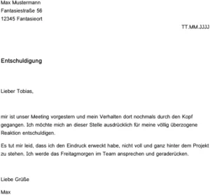 entschuldigungsschreiben-vorlage-fuer-geschaeftliche-anlaesse