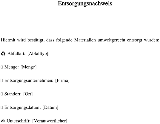 entsorgungsnachweis-vorlage-fuer-umweltgerechte-abfallentsorgung