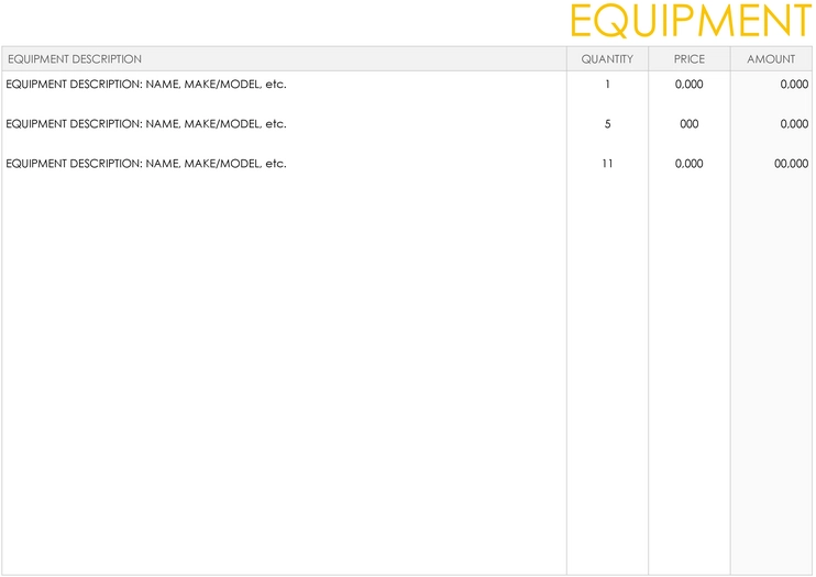 equipment-lease-proposal-vorlage