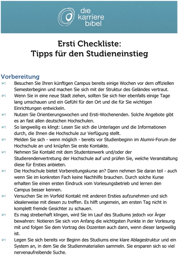 ersti-checkliste-tipps-fuer-studienbeginn