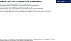 eskalationsmatrix-vorlage-kundenservice