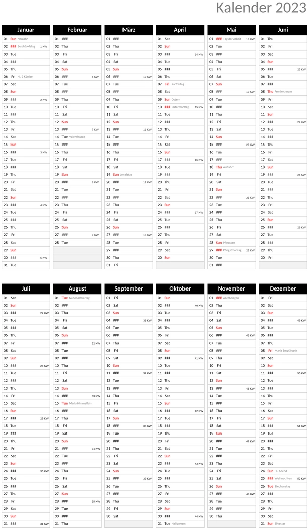 excel-kalender-2023-fuer-effektive-zeitplanung