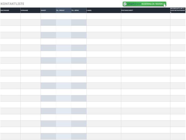 excel-kontaktliste-fuer-optimale-bueround-organisation