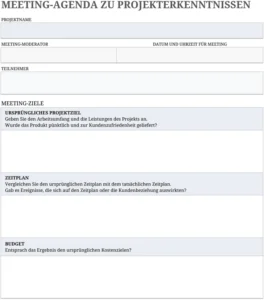 excel-meeting-agenda-fuer-projekterkenntnisse