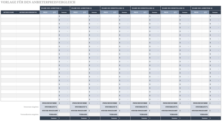excel-vorlage-anbieterpreisvergleich-optimieren