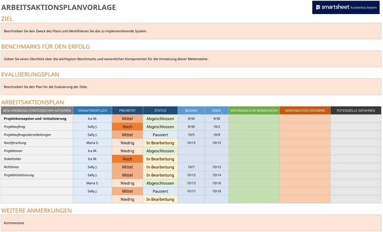 excel-vorlage-arbeitsaktionsplan-projektorganisation