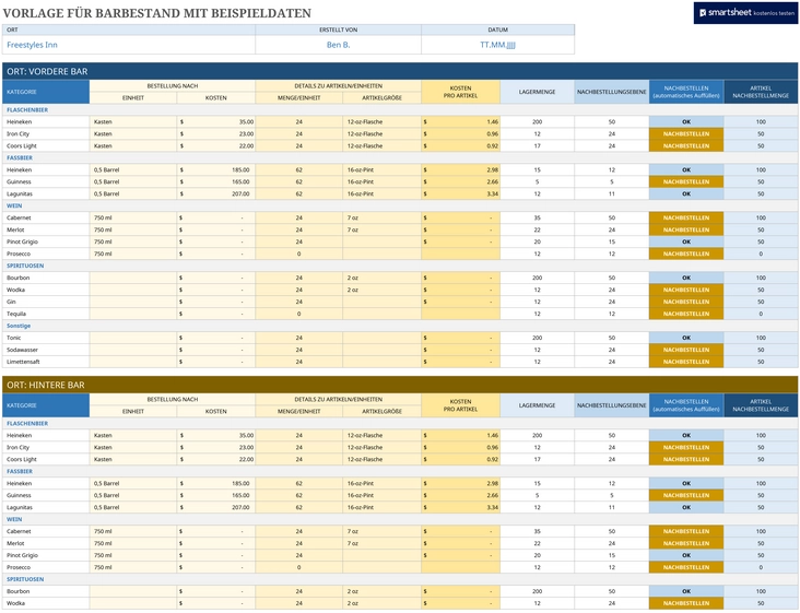 excel-vorlage-barbestand-organisieren