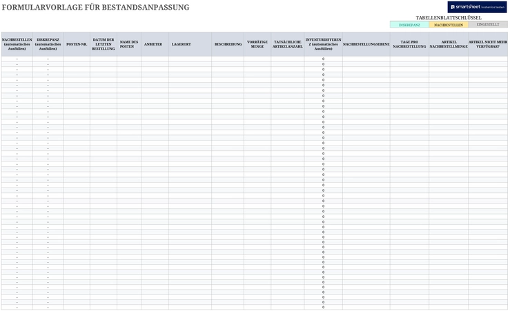 excel-vorlage-bestandsanpassung-fuer-lagerverwaltung