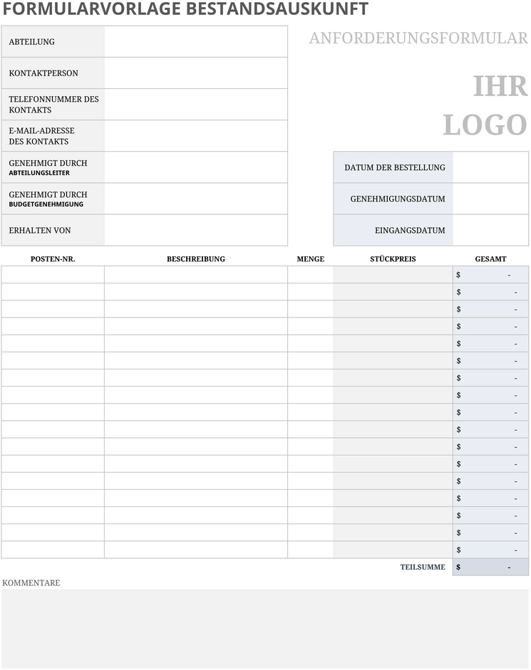 excel-vorlage-bestandsauskunft-fuer-effiziente-informationsanforderungen