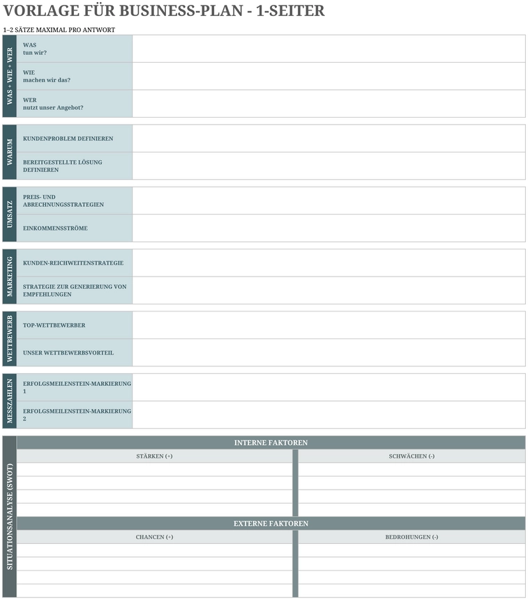 excel-vorlage-business-plan-eins-seiter
