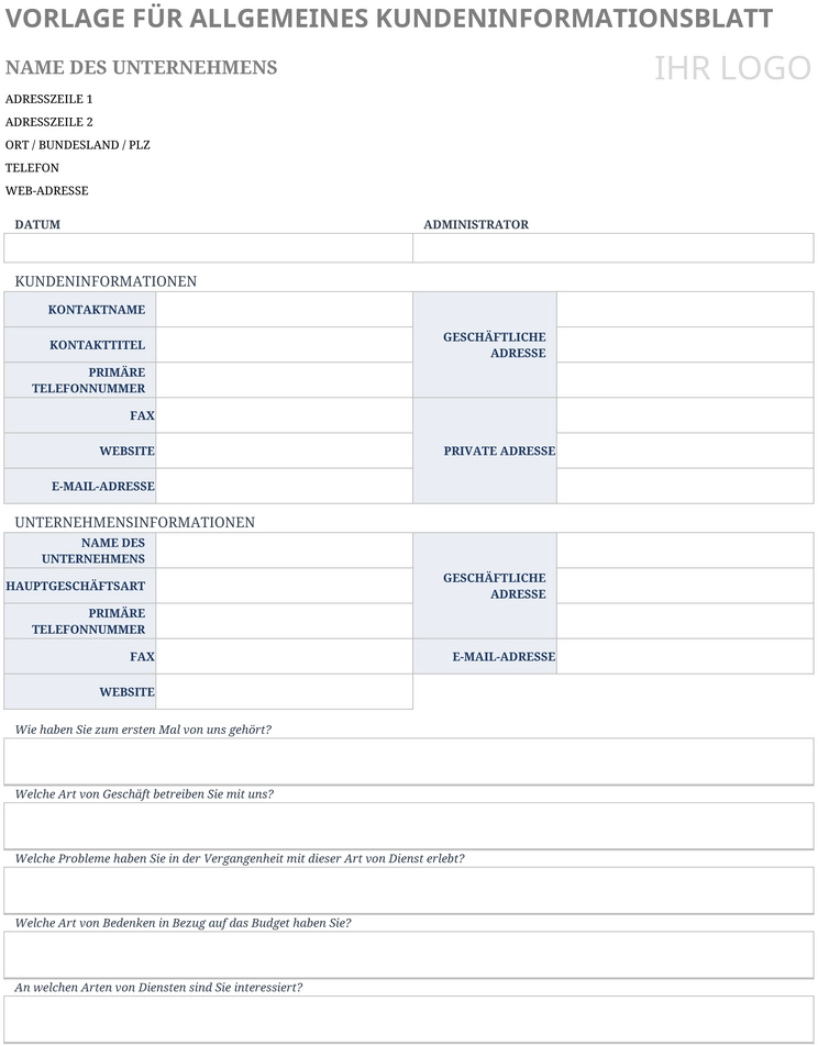 excel-vorlage-fuer-allgemeine-kundeninformationen