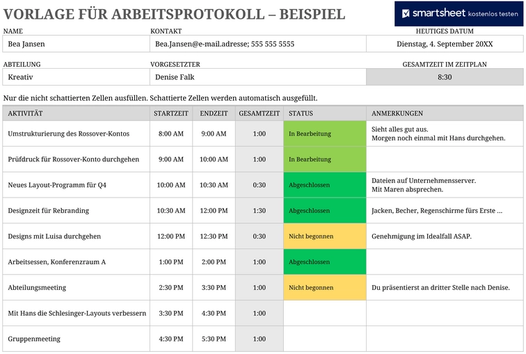 excel-vorlage-fuer-arbeitsprotokolle-organisation-und-dokumentation