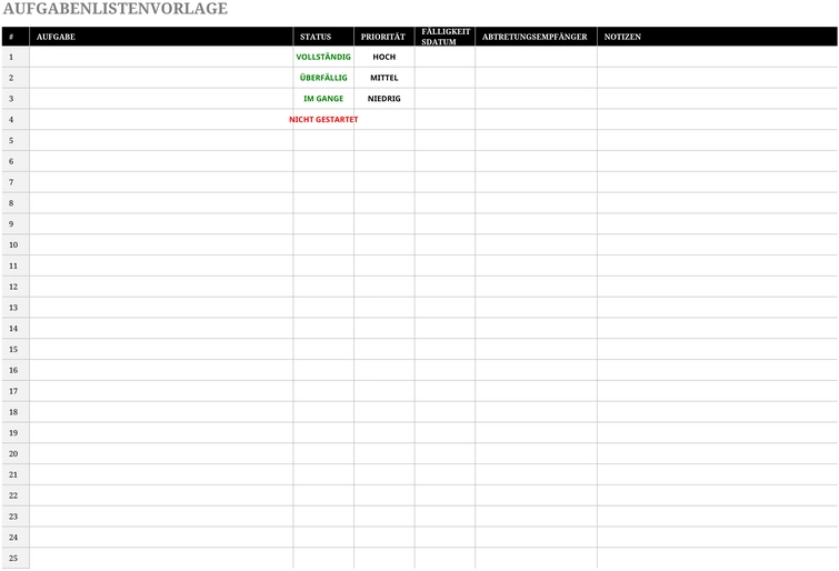 excel-vorlage-fuer-aufgabenlisten-zur-effektiven-planung