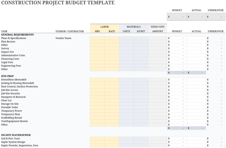 excel-vorlage-fuer-bauprojekt-budgetierung