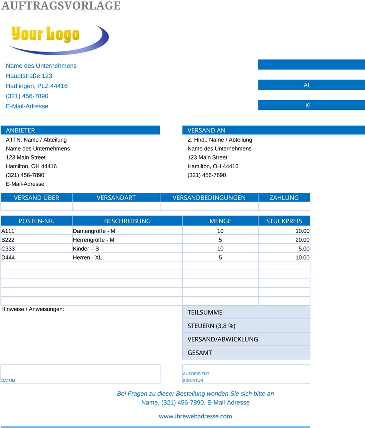 excel-vorlage-fuer-bestellungen-und-auftraege