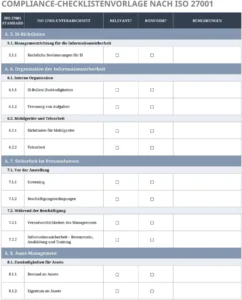 excel-vorlage-fuer-compliance-checklisten-nach-iso-27001