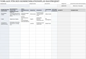 excel-vorlage-fuer-den-kommunikationsplan-bauprojekt