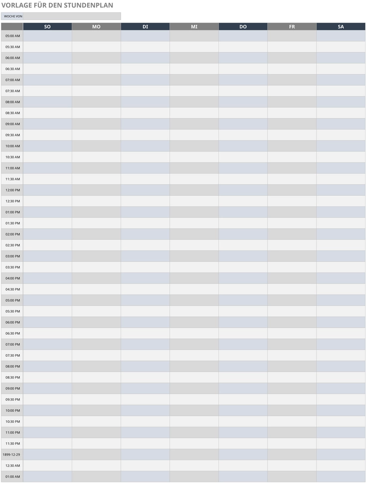 excel-vorlage-fuer-den-stundenplan-zur-optimalen-wochenorganisation