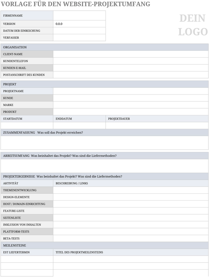 excel-vorlage-fuer-den-website-projektrahmen