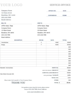 excel-vorlage-fuer-dienstleistungen-effiziente-rechnungsstellung