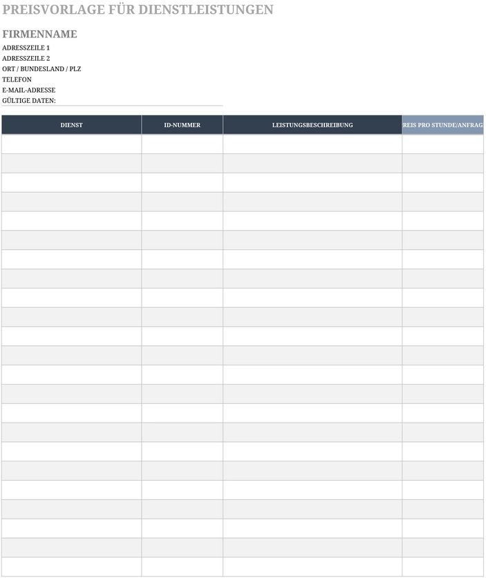 excel-vorlage-fuer-dienstleistungen-preisgestaltung