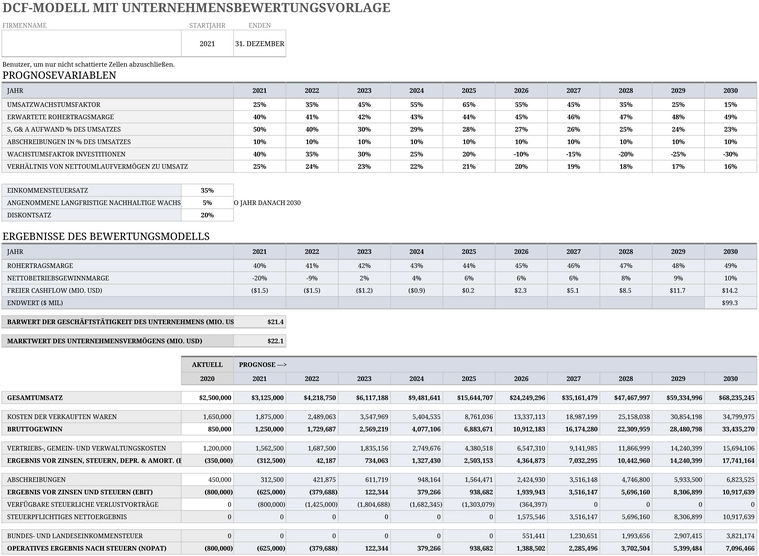 excel-vorlage-fuer-discounted-cash-flow-modell-zur-unternehmensbewertung