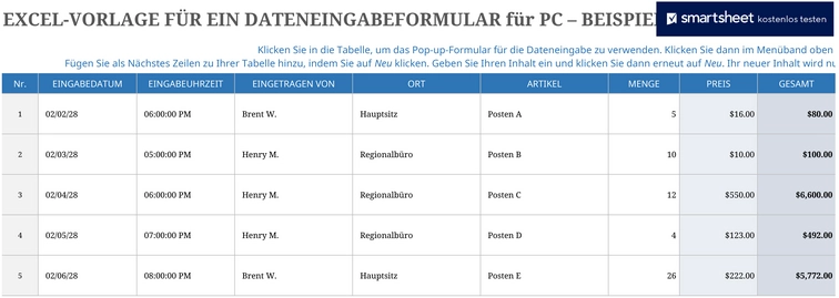 excel-vorlage-fuer-ein-dateneingabeformular-zur-datenerfassung