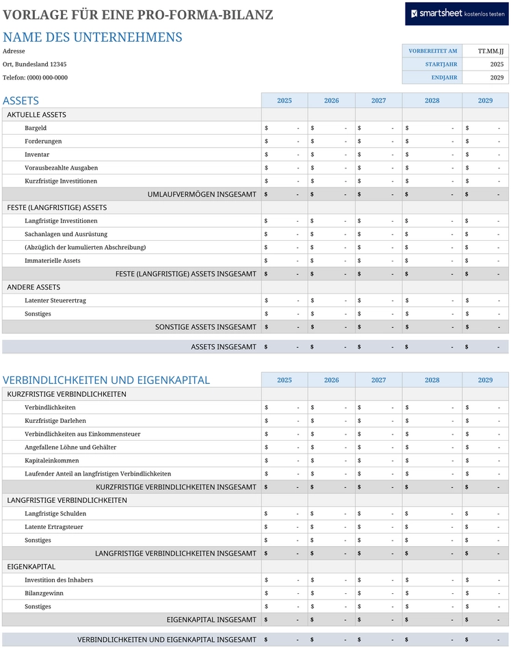 excel-vorlage-fuer-eine-pro-forma-bilanz-finanzen-verwaltungs-tools