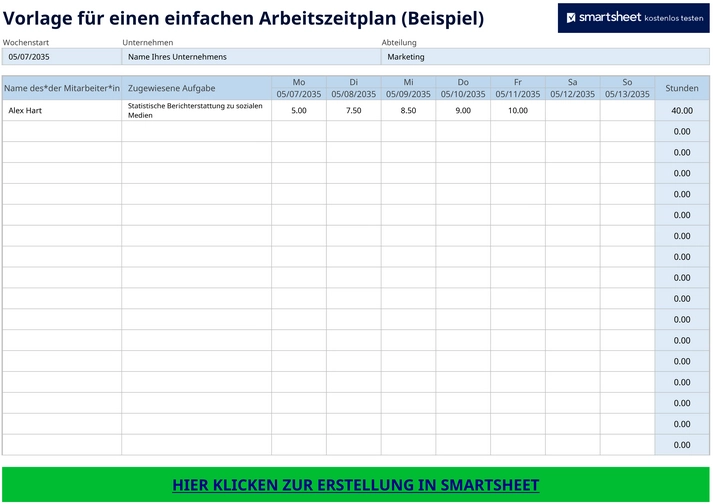 excel-vorlage-fuer-einen-einfachen-arbeitszeitplan