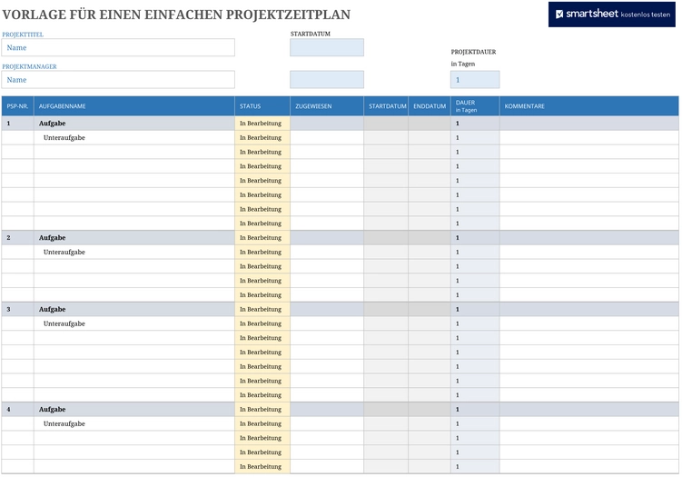 excel-vorlage-fuer-einen-einfachen-projektzeitplan
