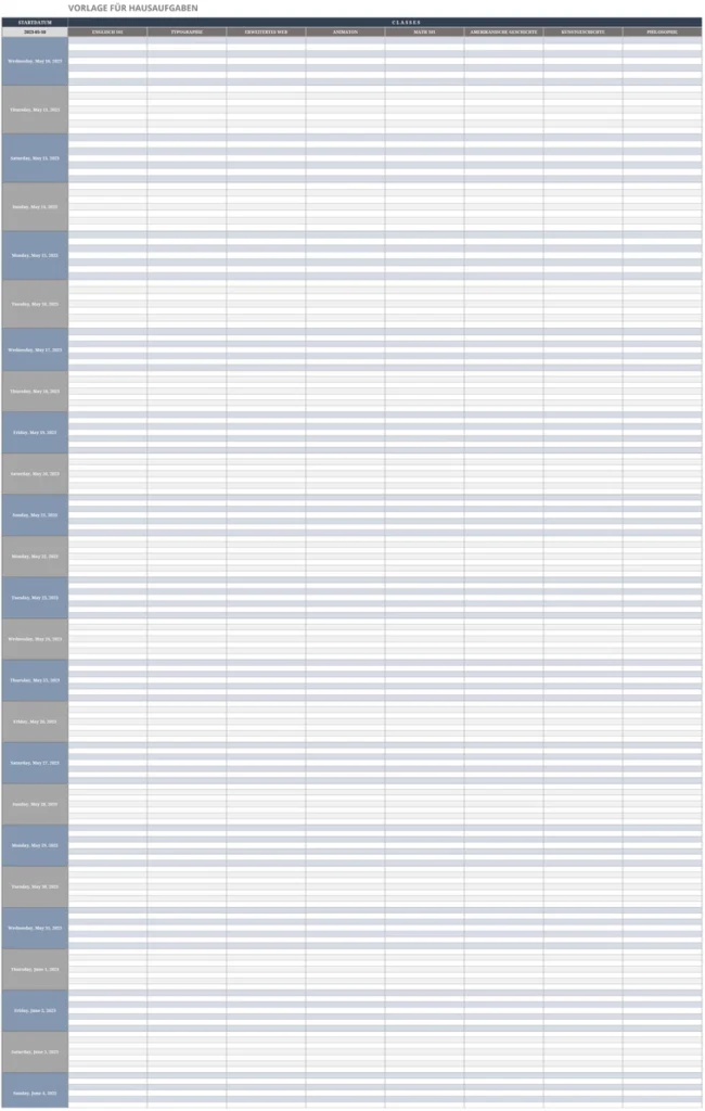 excel-vorlage-fuer-hausaufgabenplanung-und-organisation