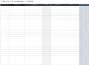 excel-vorlage-fuer-komponentenliste-zur-projektorganisation