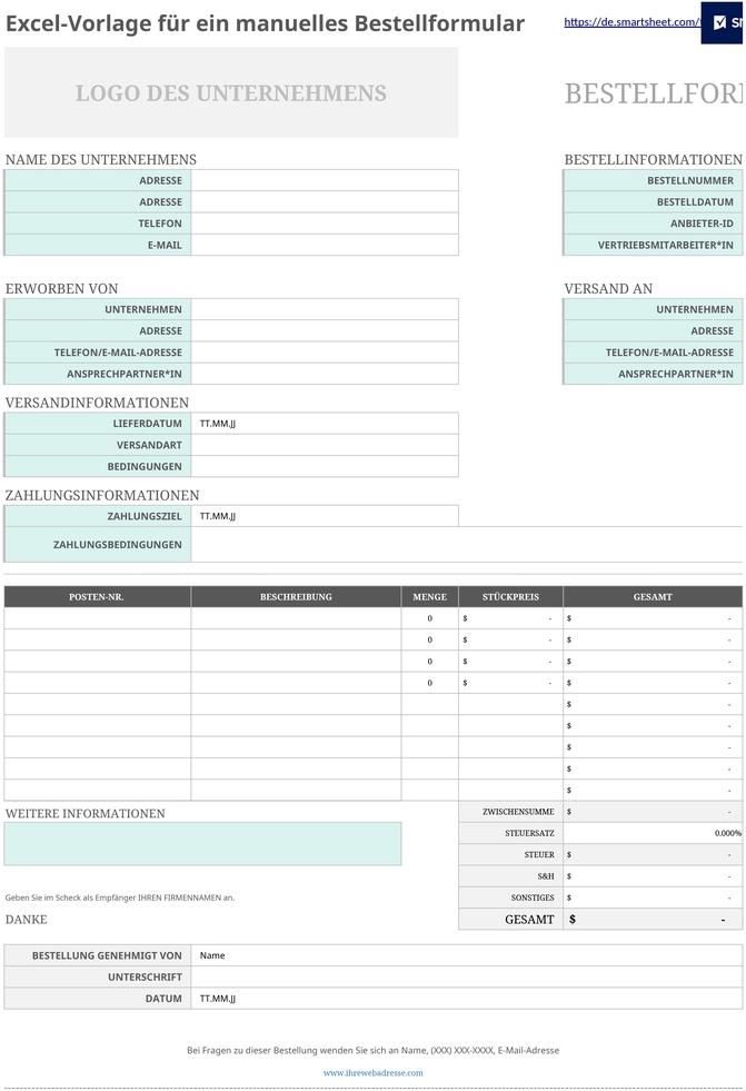 excel-vorlage-fuer-manuals-bestellformular
