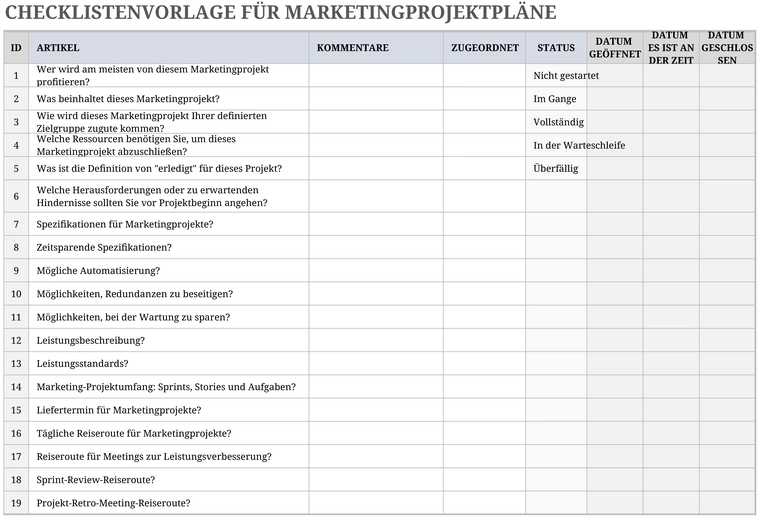 excel-vorlage-fuer-marketingprojektplaene