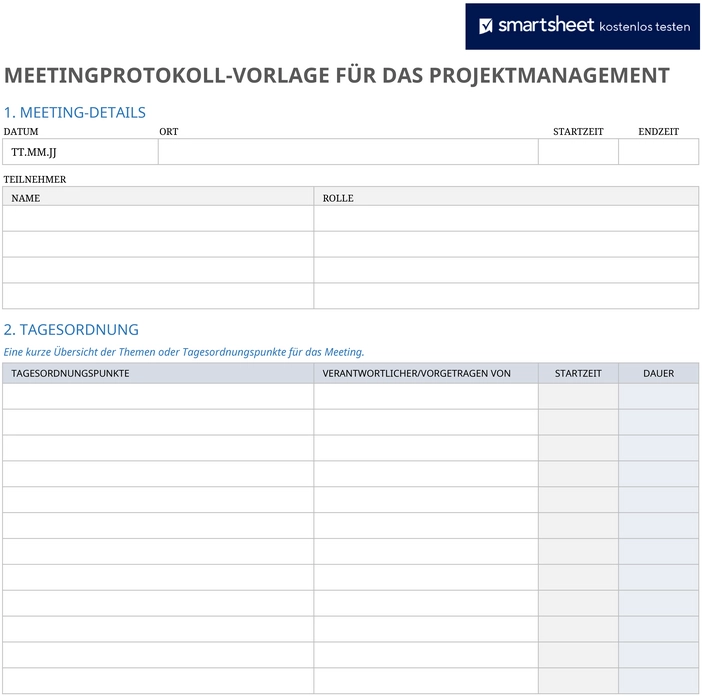 excel-vorlage-fuer-meetingprotokolle-im-projektmanagement