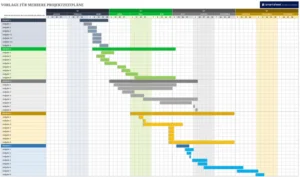 excel-vorlage-fuer-mehrere-projektzeitplaene