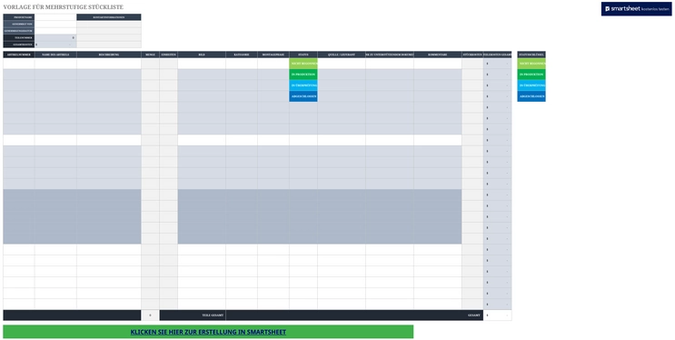 excel-vorlage-fuer-mehrstufige-stuecklisten-organisation