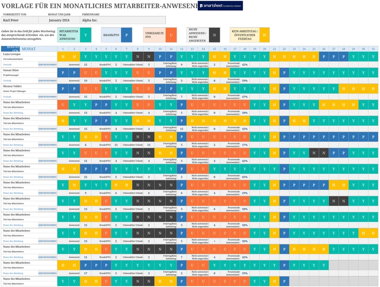 excel-vorlage-fuer-monatliches-mitarbeiter-anwesenheitsblatt