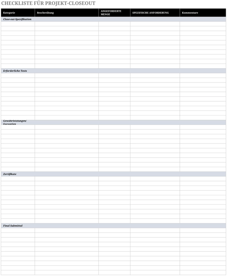 excel-vorlage-fuer-projekt-closeout-checkliste