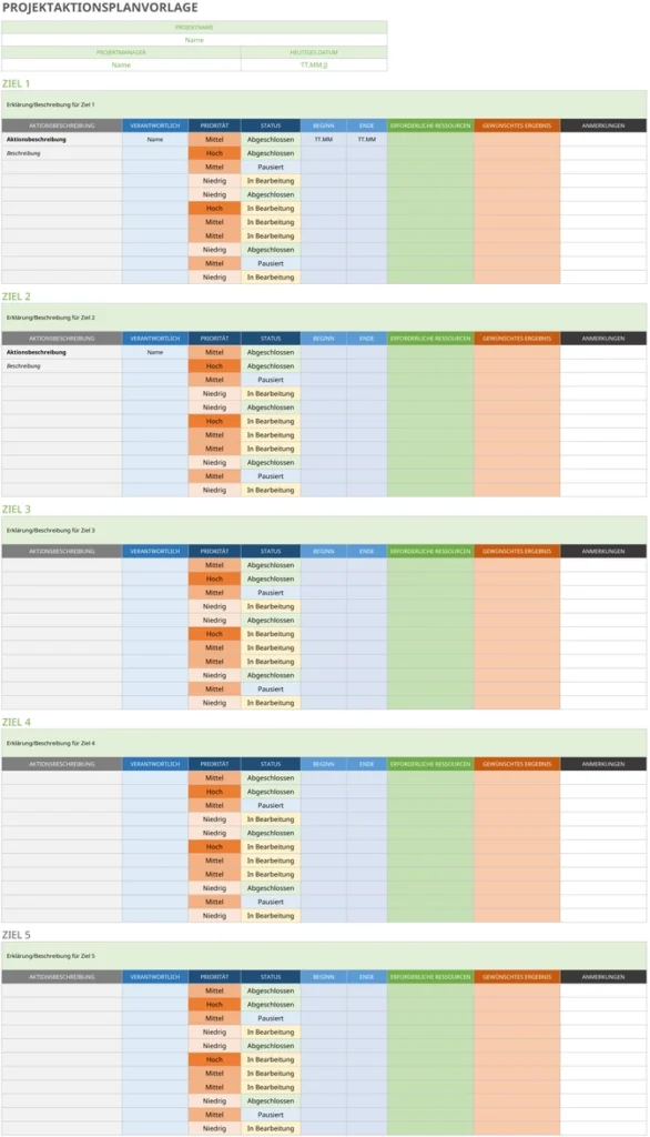 excel-vorlage-fuer-projektaktionsplanung