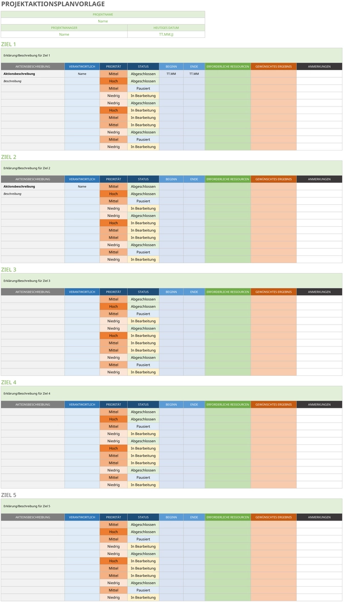 excel-vorlage-fuer-projektaktionsplanung