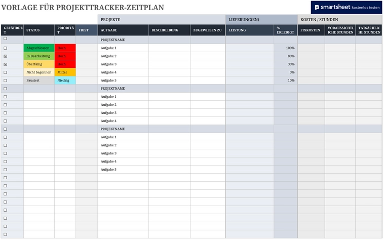 excel-vorlage-fuer-projekttracker-zeitplan
