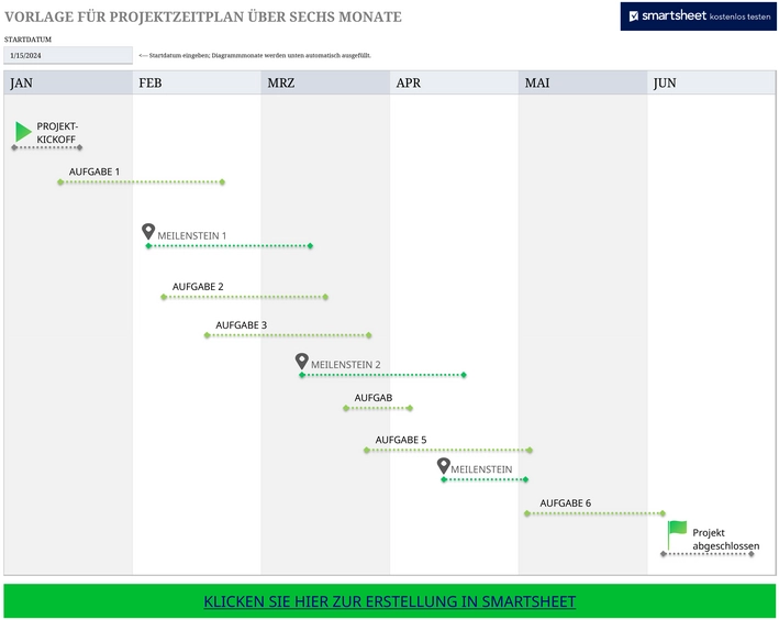 excel-vorlage-fuer-projektzeitplan-sechs-monate